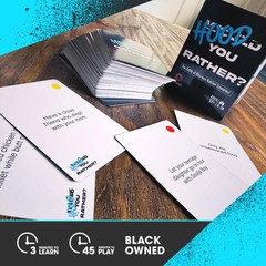 Doin’ The Most – Hood You Rather Adult Party Game – Black Culture 200 Cards