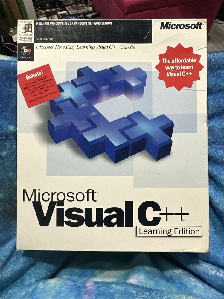 Microsoft Visual C++ 5.0 Standard Edition – With Product Key