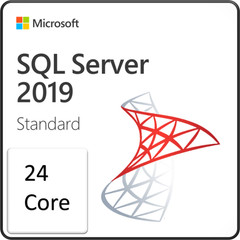 SQL Server 2019 Standard Edition, 24 Core License 10 User CALs