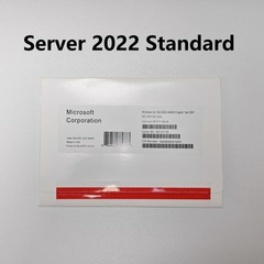 Microsoft Windows Server 2022 Standard DVD Kit 24 Core + PRODUCT LICENSE 1PK