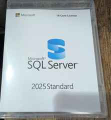 SQL Server 2025 Standard Edition, USB Install, Retail License – 16 Core