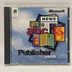 Microsoft publisher Windows 95 62934