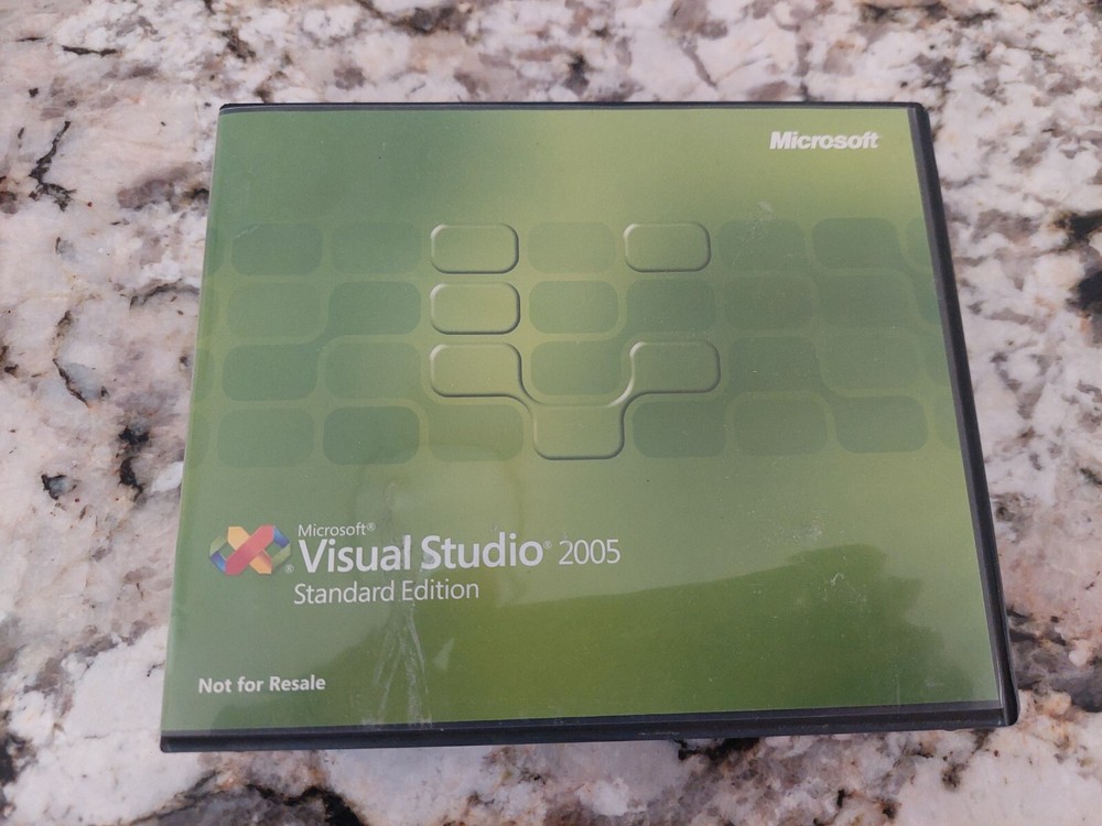 Microsoft Visual Studio 2005 Standard 5 Disc Set – w/ Key