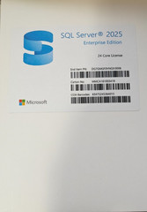 Microsoft SQL Server 2025 Enterprise Edition – 24 Core Server License (No Media)