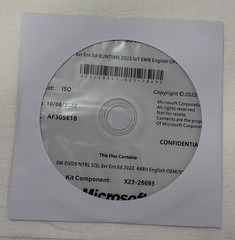 Microsoft SQL Server 2022 Enterprise OEM – DVD + COA Product Key (96 Core)