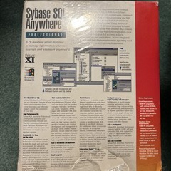Sybase SQL Anywhere Database Server System XI For Windows 95′ New Rare.
