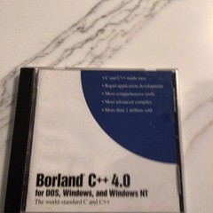 Borland C++ 4.0 Compiler CD for DOS, Windows, Windows NT English