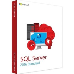 Microsoft SQL Server 2016 Standard with 16 Core License, unlimited User CALs