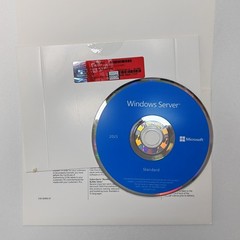 Microsoft Windows Server 2025 Standard 64Bit 16 Core 50 CALs DVD With Key Sealed
