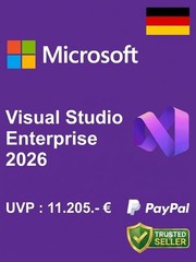 Microsoft Visual Studio Enterprise 2026 RRP: €11,205 product key German