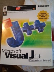 Vintage Microsoft Visual J++ Professional Edition Boxed CD-ROM for Windows 95/NT