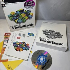 Microsoft Visual Basic Standard Edition Version 4.0 used complete Win 95 1996