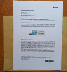 Microsoft SQL Server 2019 Enterprise 96 Core Authentic unlmitd CALs DG7GMGF0FKZV