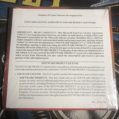 Windows 95 Game SDK Featuring DirectX Software Development Kit SEALED Gaming