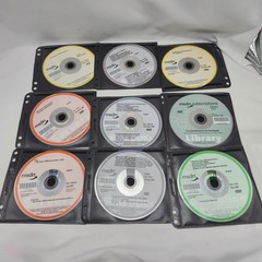 Microsoft Developer Network MSDN 21 Discs Library Bulk Lot Binder Software Vista