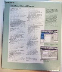 SIGNED! R:BASE for Windows. Classic Relational Database. V5