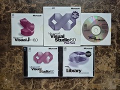 Microsoft Visual Basic 6.0 Professional Pro 6 203-00769 RETAIL BOX