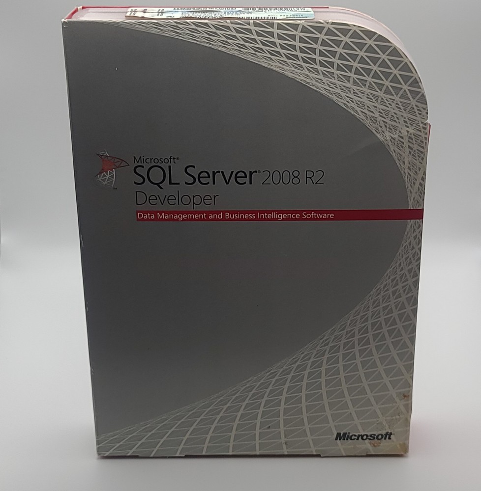 Microsoft SQL Server 2008 R2 Developer RETAIL – USED –