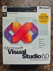 NEW Microsoft Visual Studio 6.0 6 Professional 659-00390 RETAIL Box SEALED