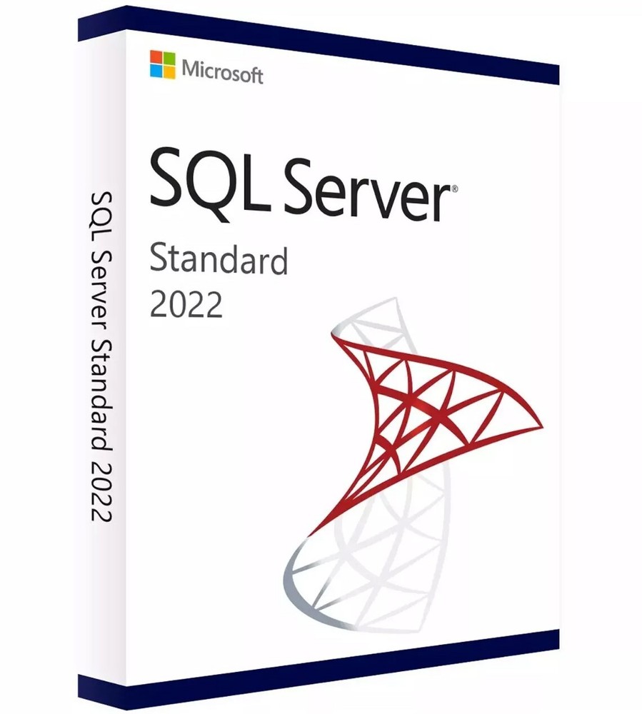 Microsoft SQL Server 2022 Standard with 16 Core License, unlimited User CALs