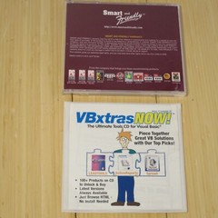 Microsoft Visual Basic Professional 1.0, 4.0, with VB Extras CD & VB 5.0 dev CD