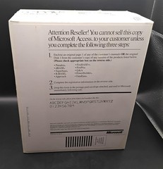 (BoxHH) Vintage Microsoft Access 1993 v1.0 – Museum Piece New In Box