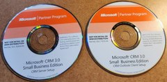 Microsoft CRM 3.0 Small Business Edition Server Setup/Outlook Client Setup + KEY