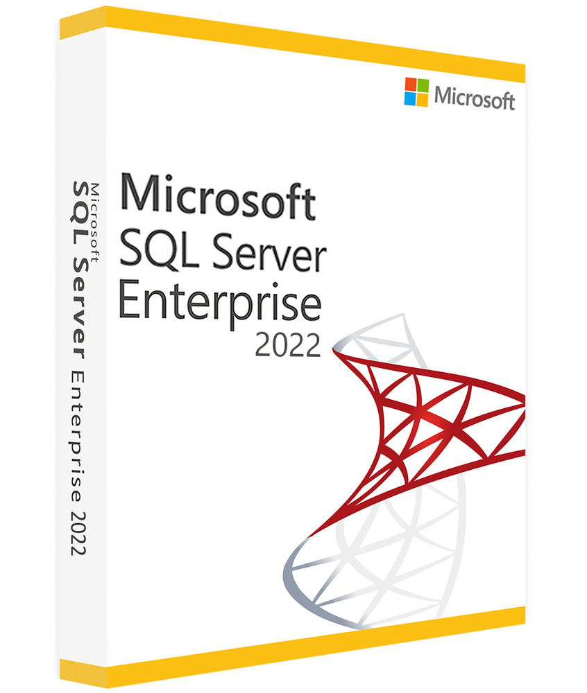 Microsoft SQL Server 2022 Enterprise Unlimited Cores, Unlimited CALs sealed