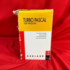 Borland Turbo Pascal for Windows 1.5 Software Vintage / 6 Books 9+2 Diskettes
