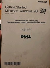 Vintage Dell Windows 98 SE Product Recovery CD OEM 076PFK Factory Sealed NOS