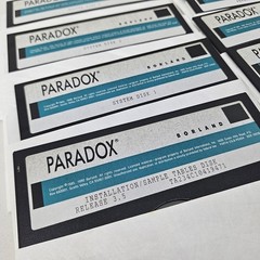 Vintage Borland Paradox Release 3.5 Software 5.25 Floppy Disks Database DBMS Dev