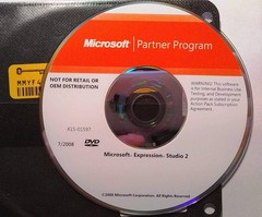 Microsoft Expression Studio 2 Full Version w/ 2 Keys & License for 2 PCs