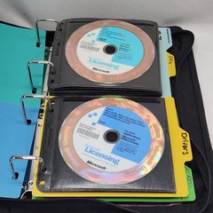 Microsoft Volume Licensing 2008 to 2011 Lot Of 27 Discs Programs Dell With Case