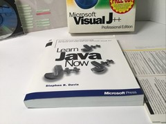 Microsoft J++ Visual Professional Edition CD ROM.