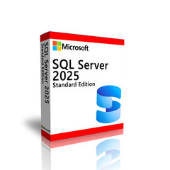Microsoft SQL Server 2025 Standard with 4 Core License, unlimited User CALs