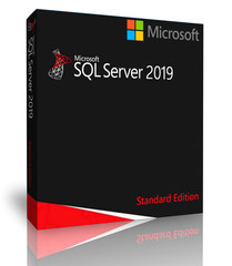 Microsoft SQL Server 2019 Standard with 4 Core License, unlimited User CALs