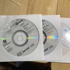 New Open Box Microsoft SQL Sever 2005 MSDN Library 3 Disc Set