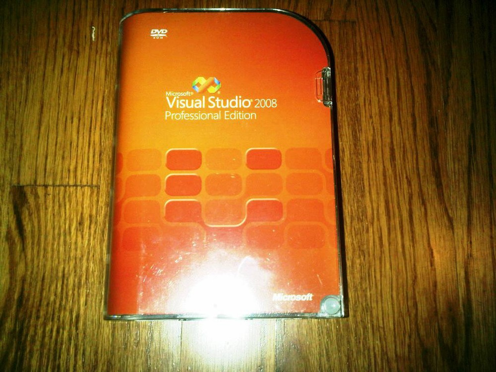 Microsoft Visual Studio 2008 Professional, SKU C5E-00245, Retail Box, Full