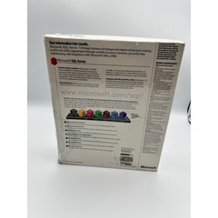 Vintage Microsoft SQL Server 7.0 Sealed Software Box 5 Client Licenses