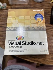 Microsoft Visual Studio .NET Professional 2003 (Retail) (1 User/s) – Full…