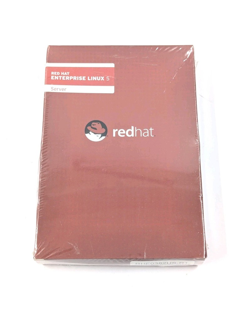 RED HAT ENTERPRISE LINUX 5 SERVER RHF0382US-R1 for PC x86 AMD 64 INTEL 64 30 Day