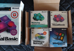 Microsoft Visual Basic 5.0 Professional Edition CD-ROM Software & Retail Box