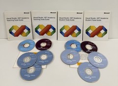 Microsoft Visual Studio .NET Professional 2003 Academic Lot Software Discs